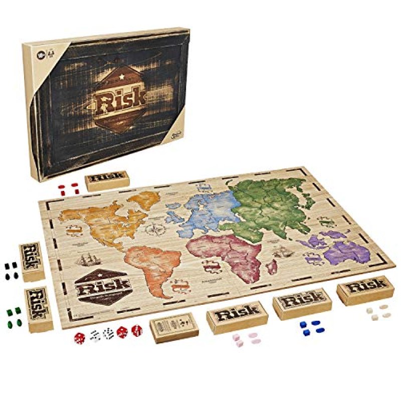 Hasbro Risk Rustic Wooden Edition