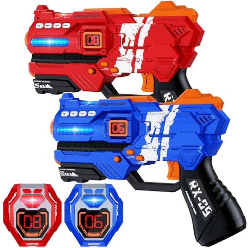 Laser Tag Guns Set with LED Score Display