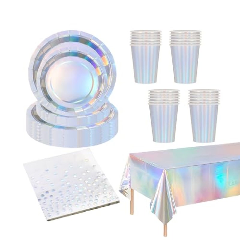 Laser Foil Tableware Set