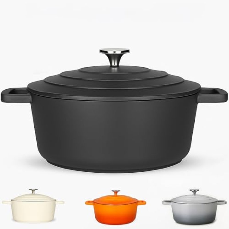 Casserole Dish with Lid Medium 4L, 24cm or 28cm –…