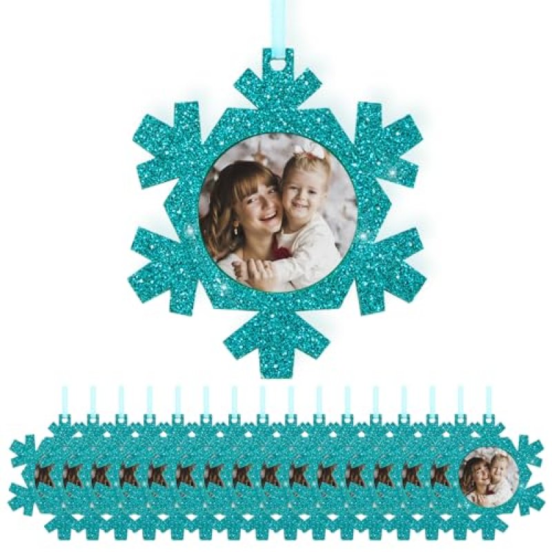 Fassory Blue Christmas Ornaments