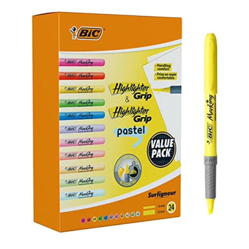 BIC Pastel Highlighters