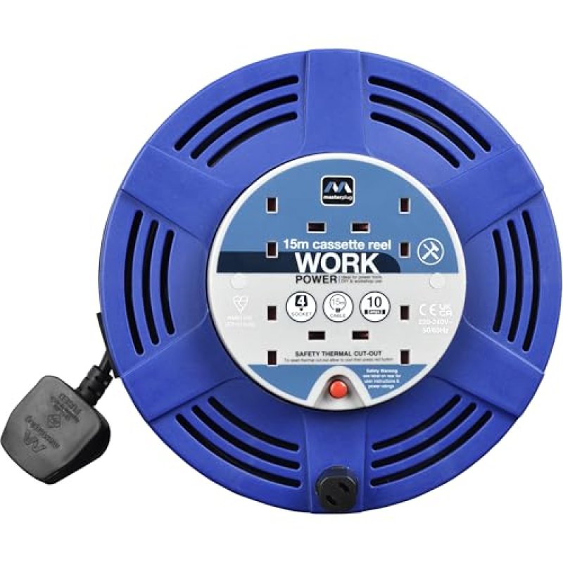 Masterplug Four-Socket Reel