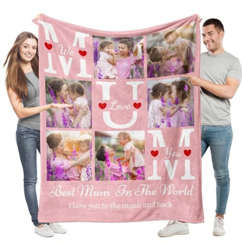 Easycosy Mum Personalised Blanket