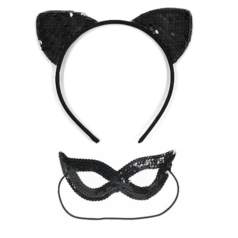 AOVNA Cat Ears and Mask