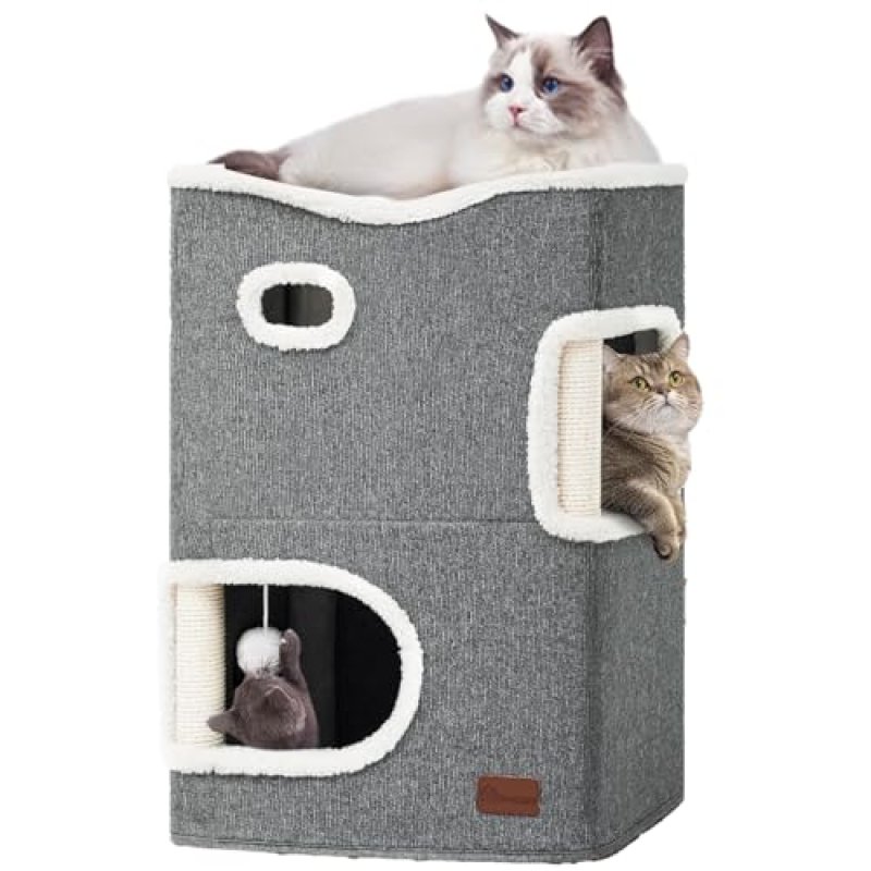 Cat Bed & Play Tower