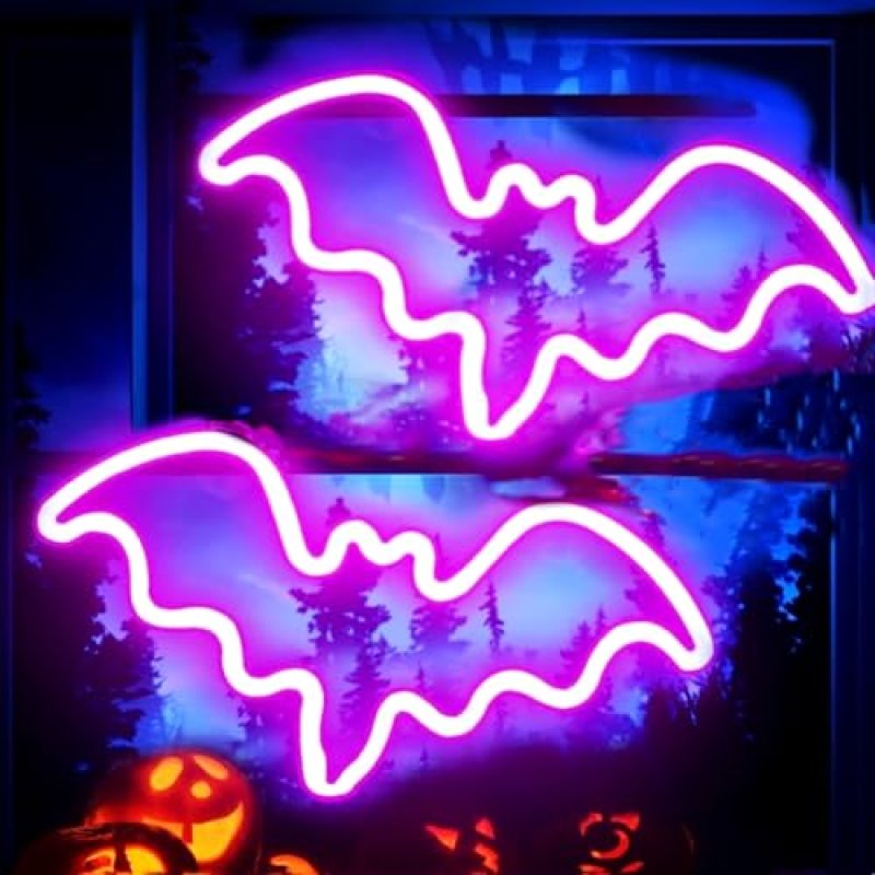 Bat Neon Sign