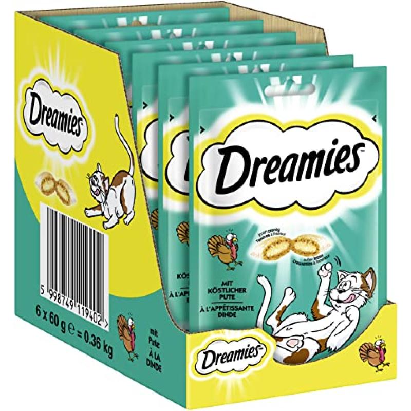 DREAMIES Cat Snacks with Turkey