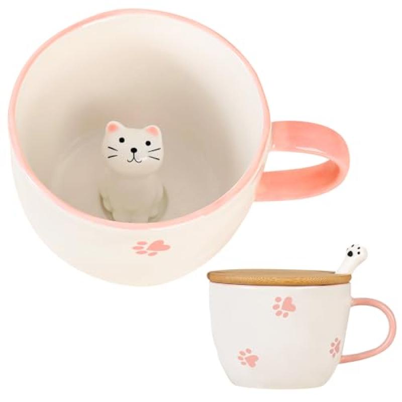 Cat Coffee Mug for Women