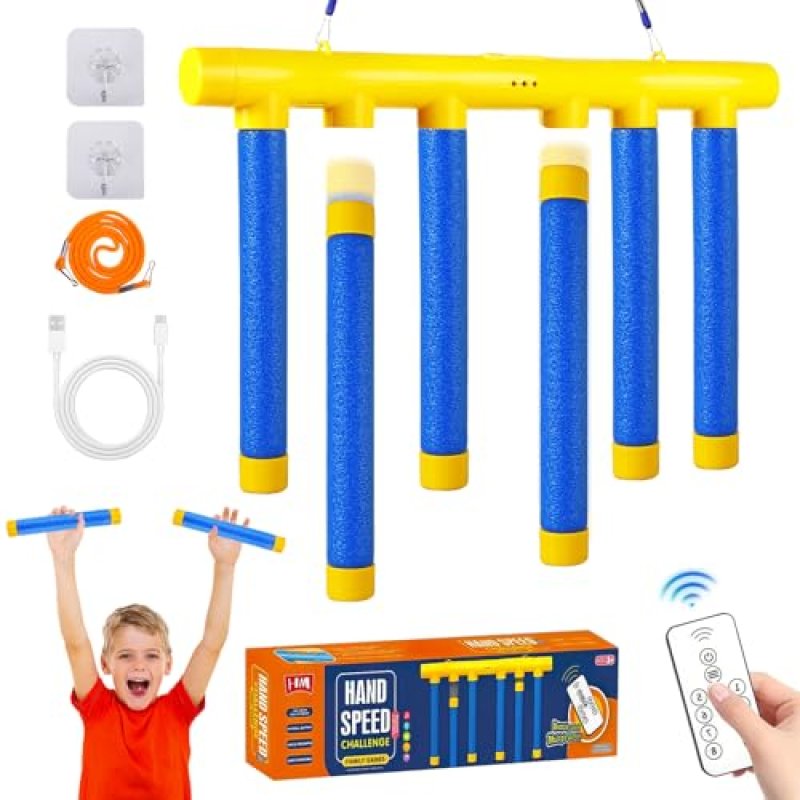 Catching Sticks Reaction Game