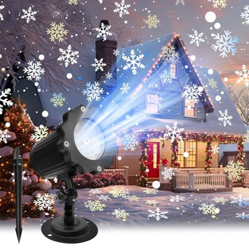 Mateprox Snowflake Projector
