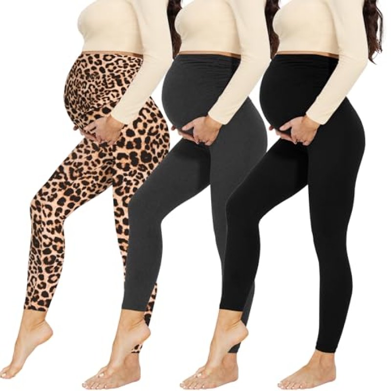 AMIYOYO Maternity Leggings