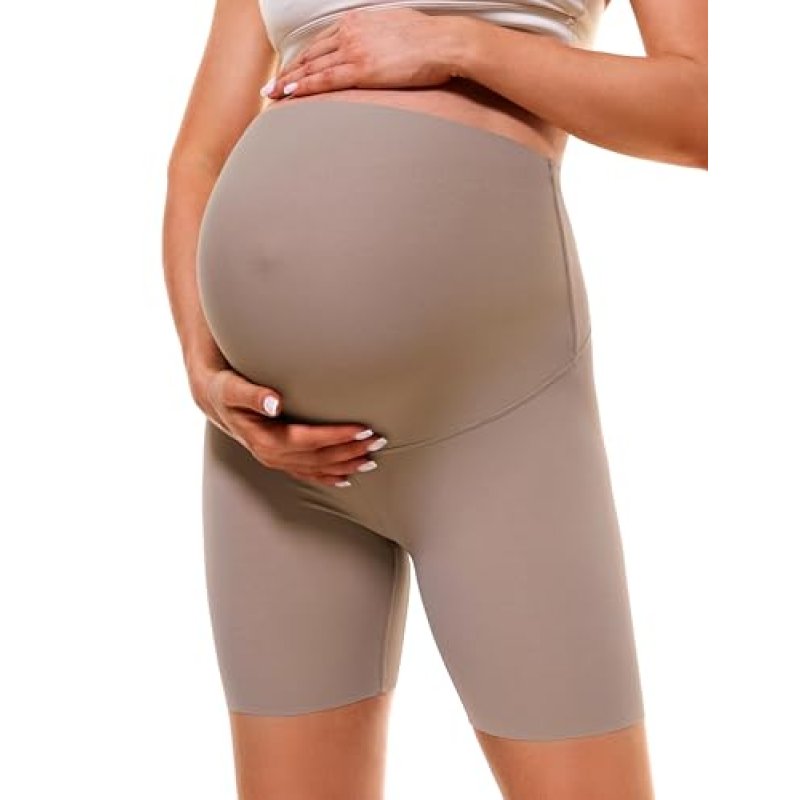 BAYDI Maternity Over-Belly Shorts