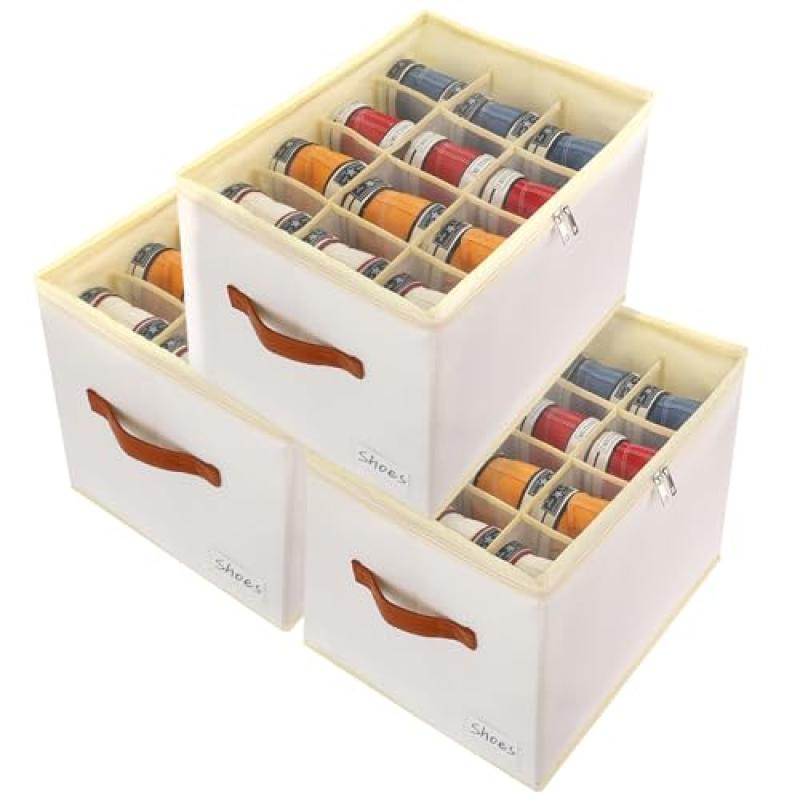 Patinao Shoe Storage Organiser with 36 Cells