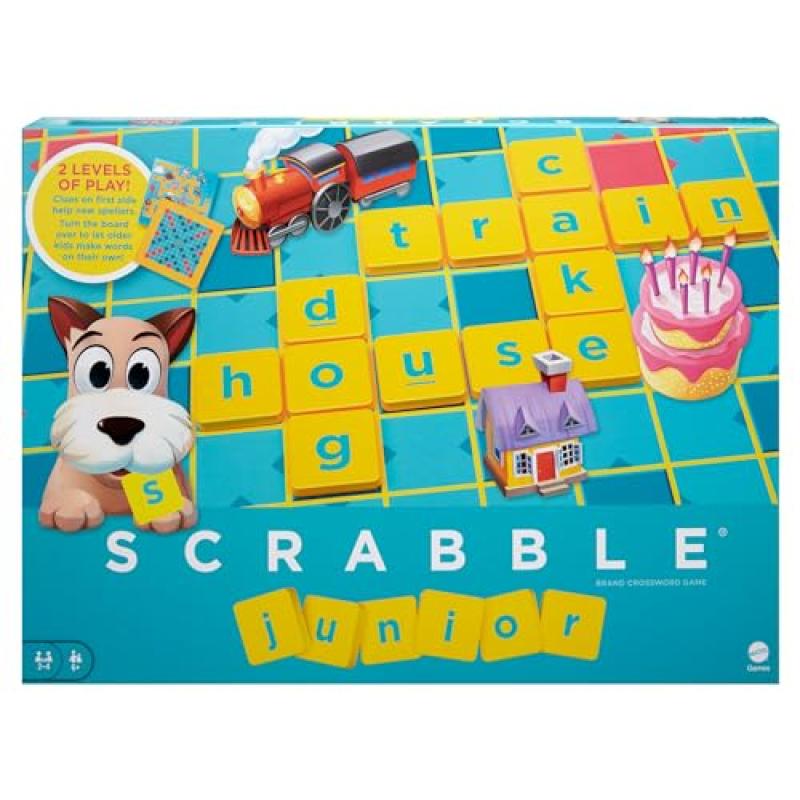 Mattel Scrabble Junior Crossword Game