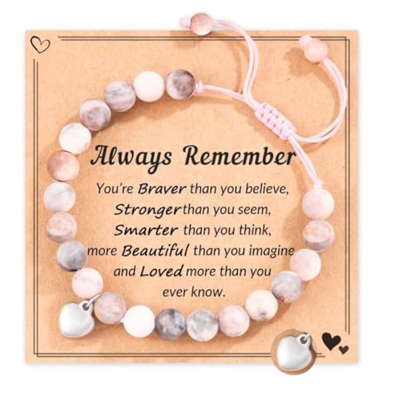 Natural Stone Healing Crystal Bracelets,…