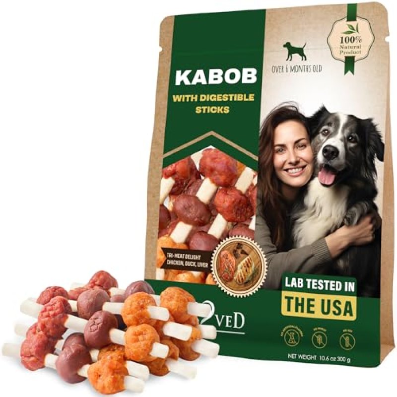 Natural Duck & Chicken Dog Kabobs