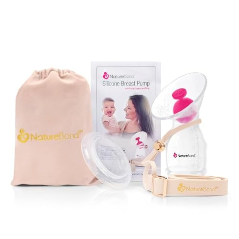 NatureBond Manual Breast Pump. Premium All-in-1…