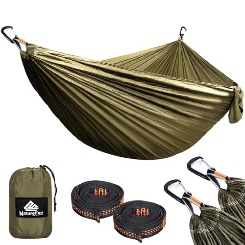 NatureFun Camping Hammock 300kg Load Capacity