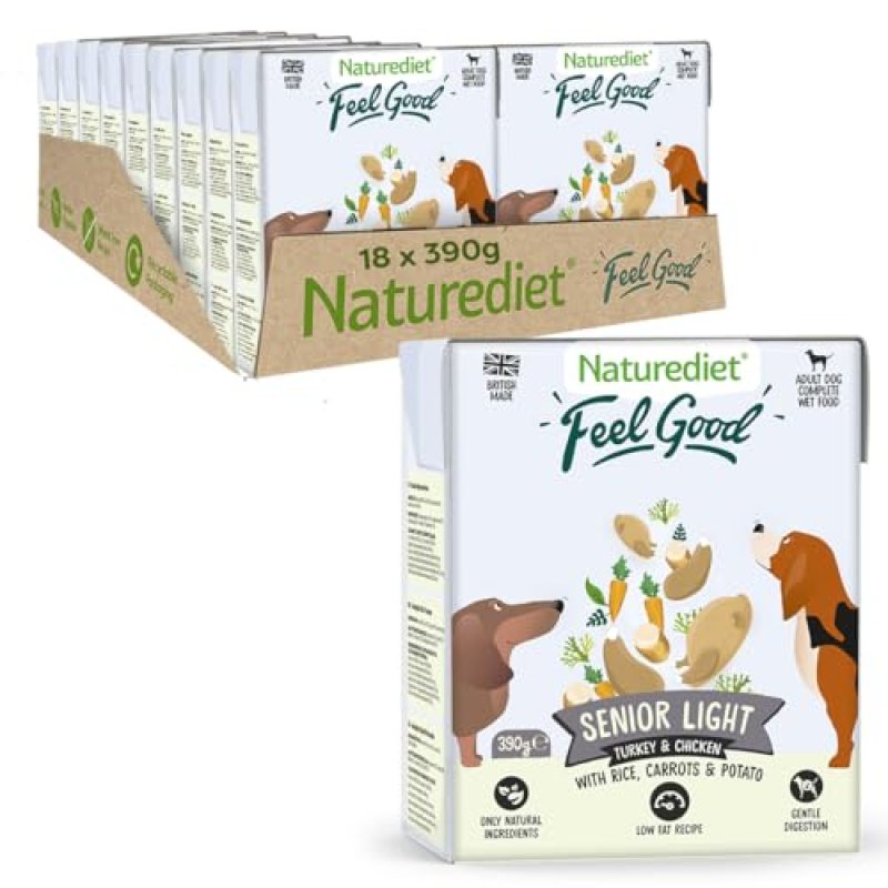 Naturediet Senior-Lite Wet Dog Food
