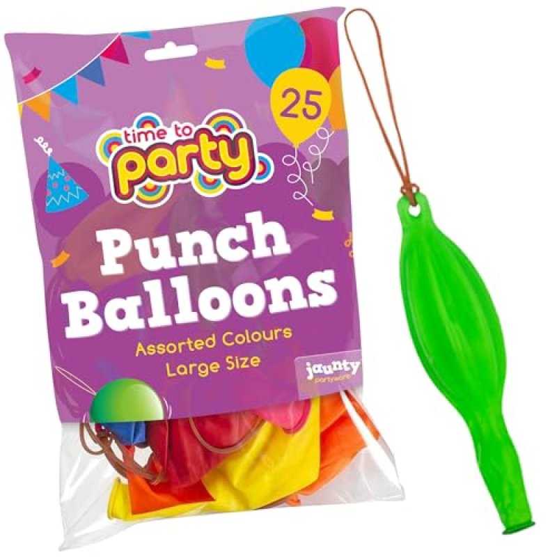 Jaunty Partyware 25x Large Punch Balloons for…