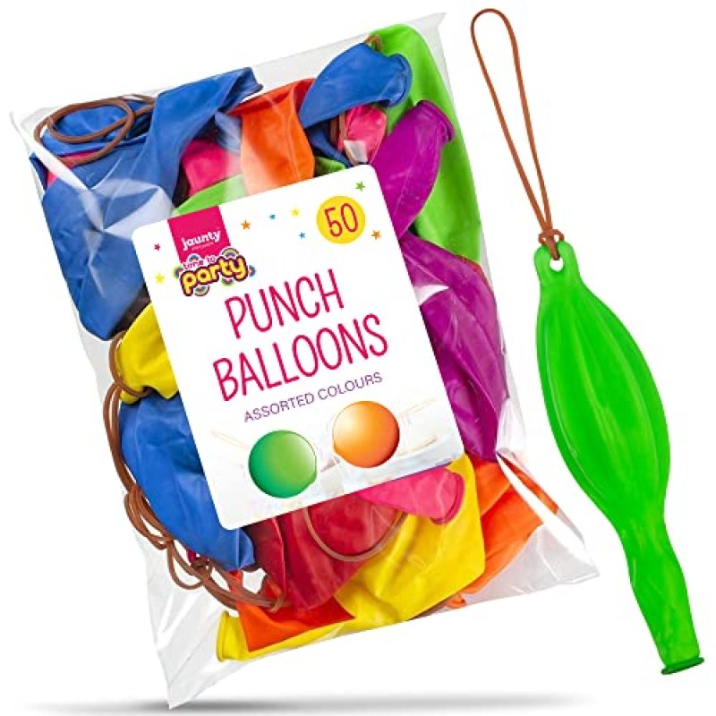 Jaunty Partyware 50x Large Punch Balloons for…