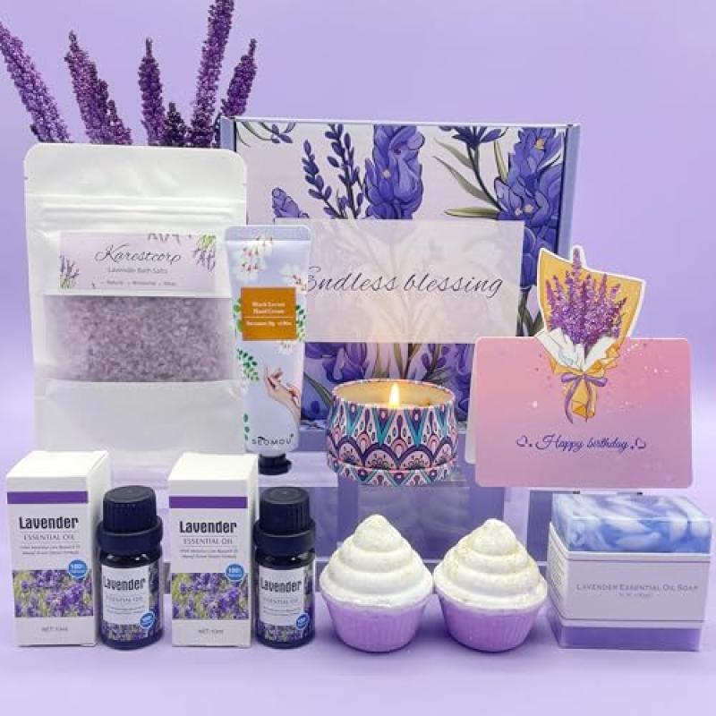 Lavender Pamper Hampers for Women