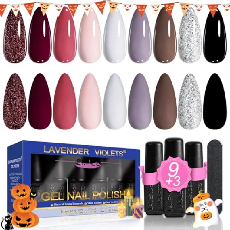 Lavender Violets Gel Polish Set