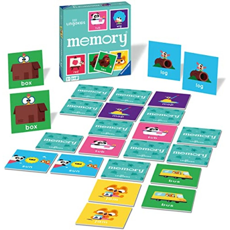Ravensburger Lingokids Memory Game