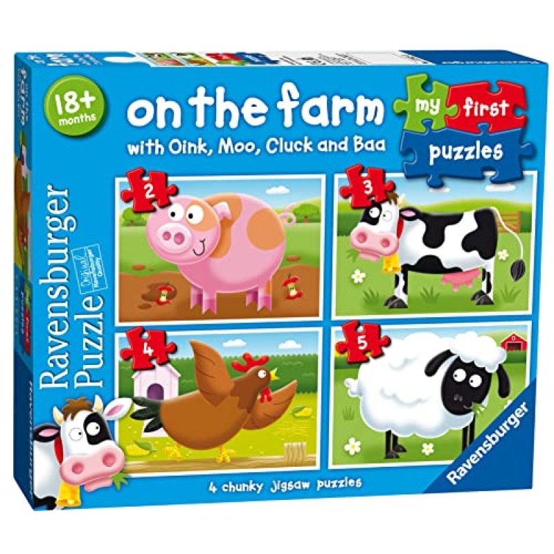 Ravensburger On The Farm Jigsaw Puzzles