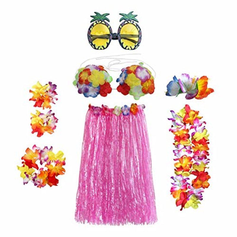 Hawaiian Hula Costume Set