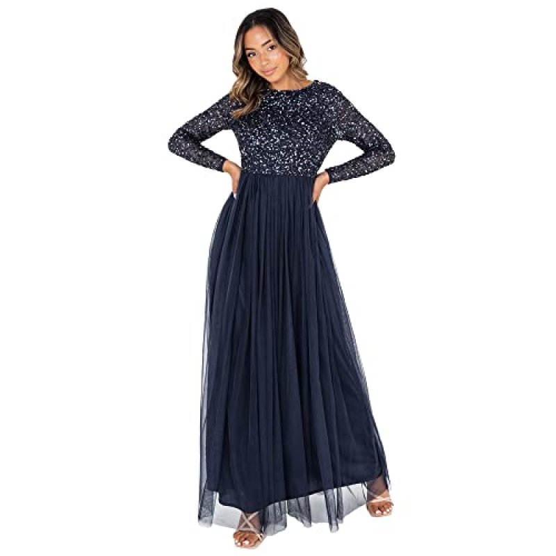 Maya Deluxe Maxi Bridesmaid Dress