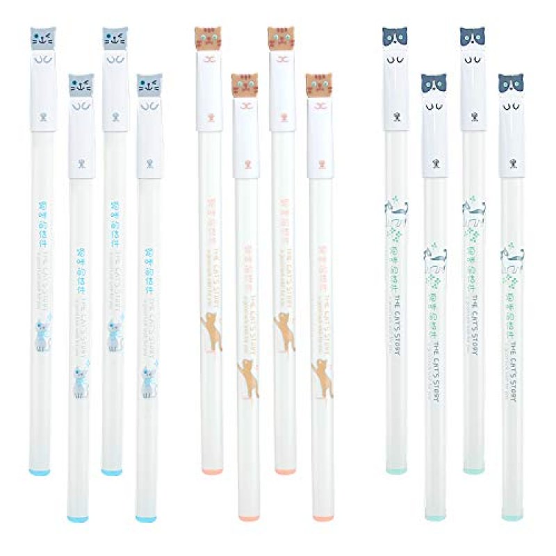 Rayinblue Cat Gel Pens