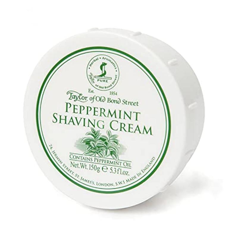 Taylor Peppermint Shaving Cream
