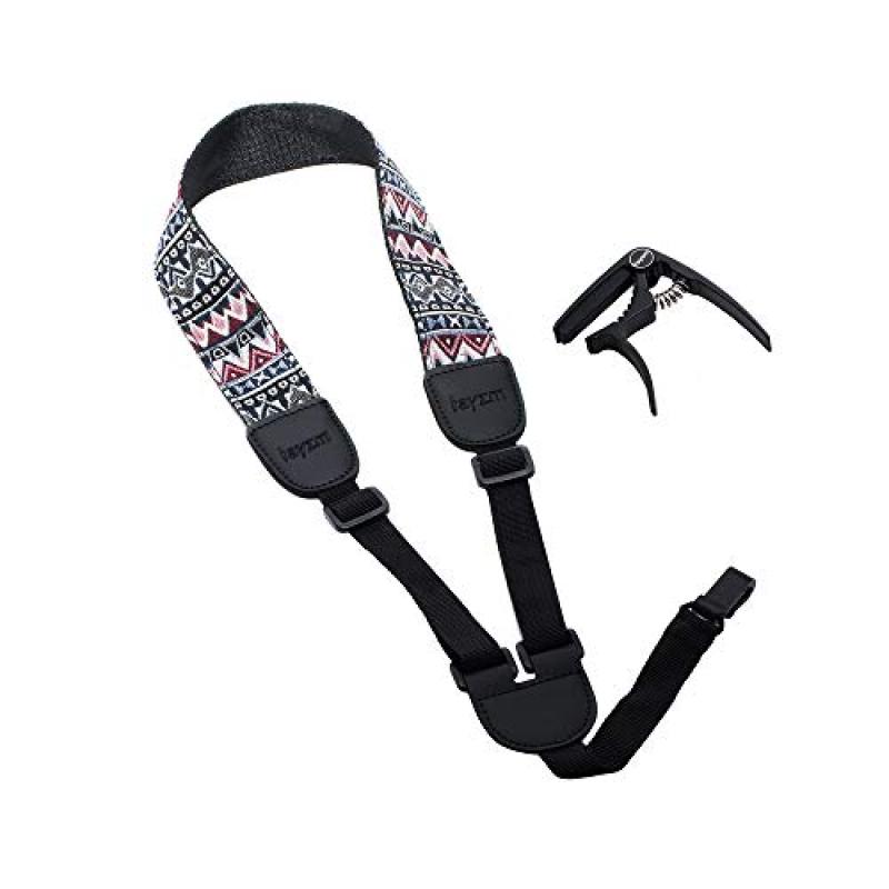 Rayzm Ukulele Strap & Zinc Capo