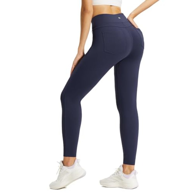 baleaf Women's Fleece Lined Leggings Jeans Look…