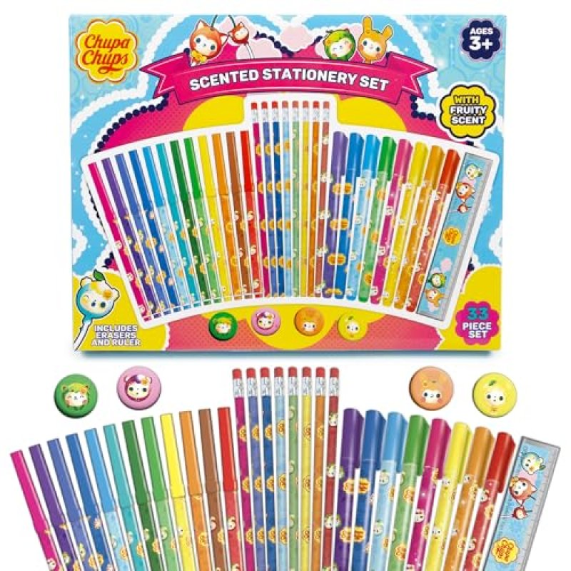 Abeec Chupa Chups Scented Stationery Set |…