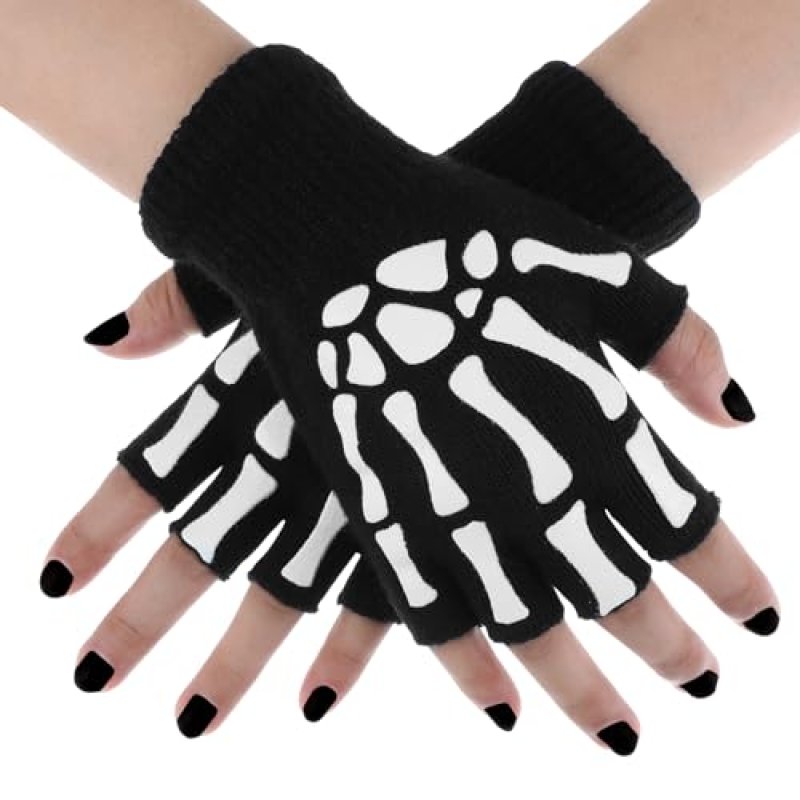 Abeillo Halloween Skeleton Glow in The Dark…