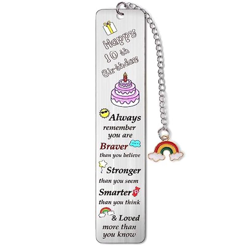 Abeillo Birthday Inspirational Bookmark