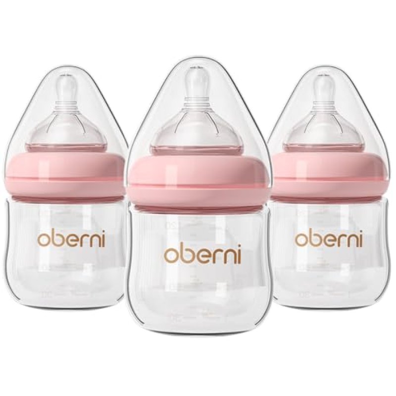 Oberni Glass Baby Bottles