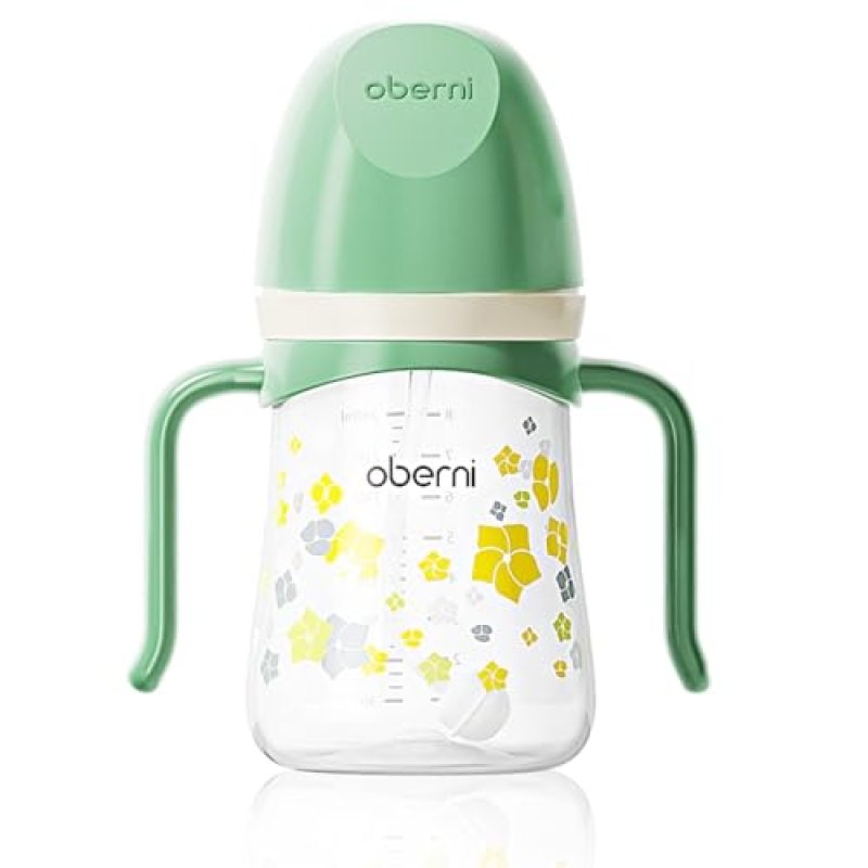 Oberni Toddler Sippy Cup, Weighted Straw Baby…