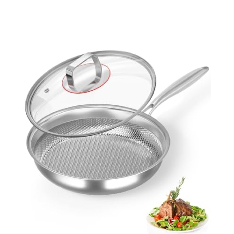Abijan Stainless Steel Frying Pan