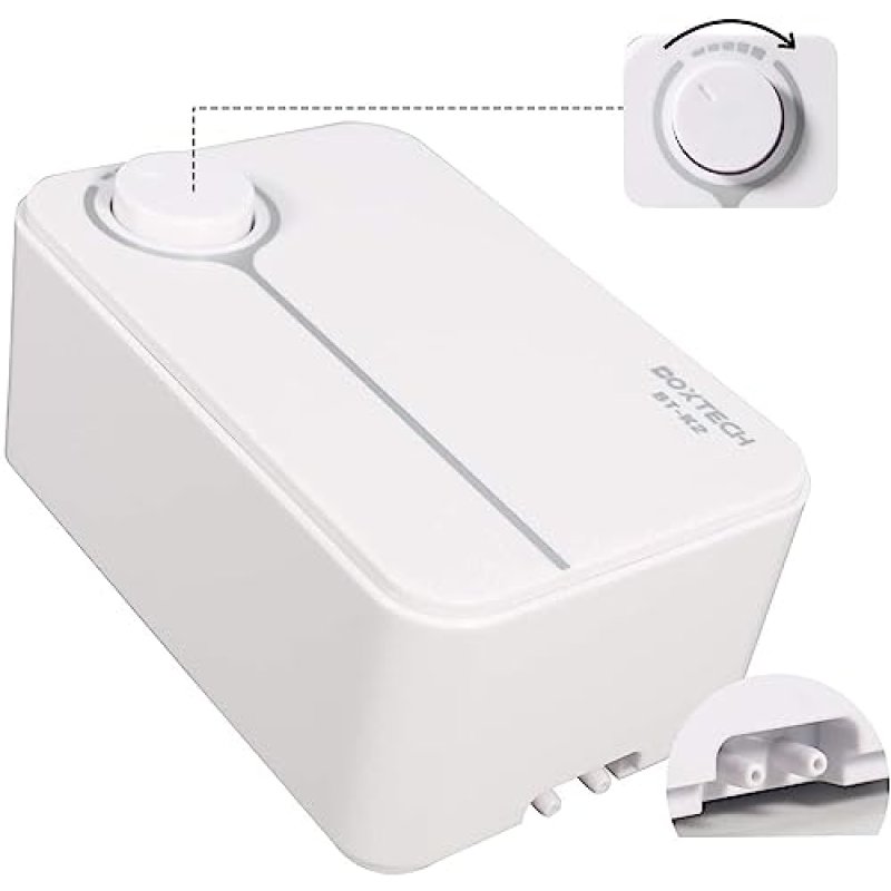 boxtech Ultra-Quiet Fish Tank Oxygen Pump,…