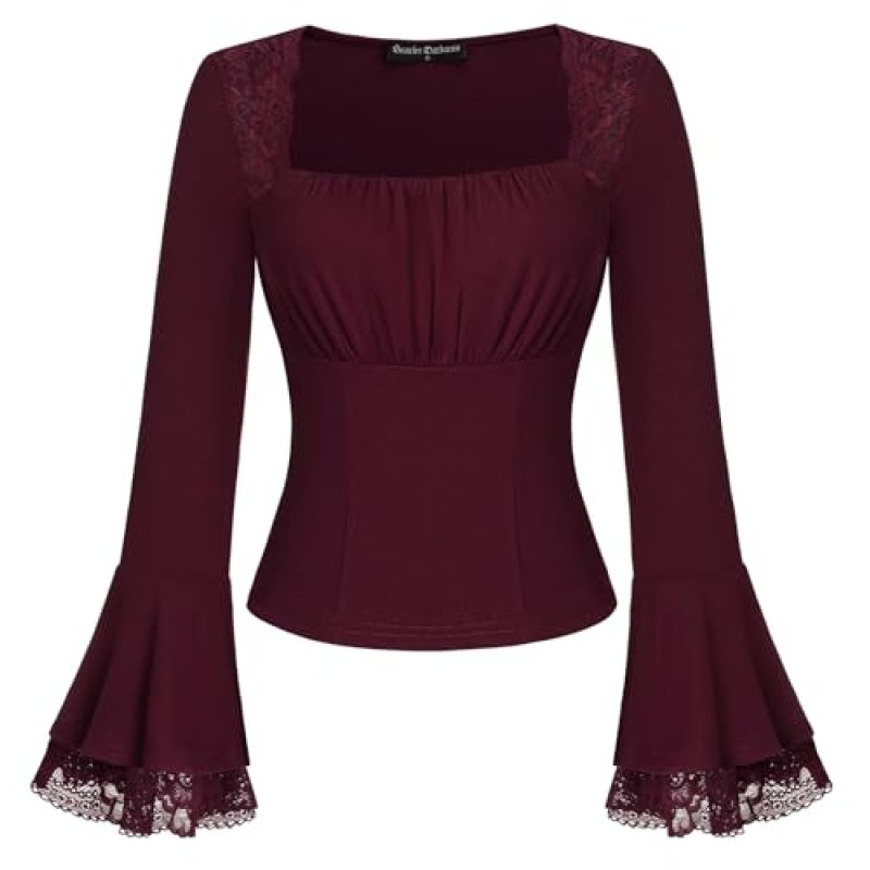 Scarlet Darkness Gothic Blouse