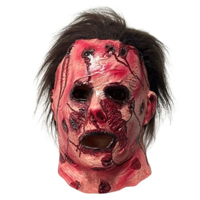 BEJOYFMY Scary Latex Head Mask