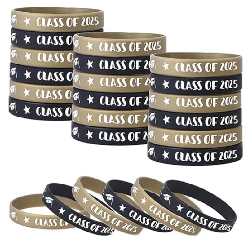 Acewen Graduation Silicone Bracelets