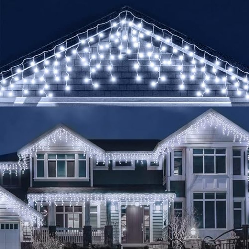 LEDYA Icicle Christmas Lights