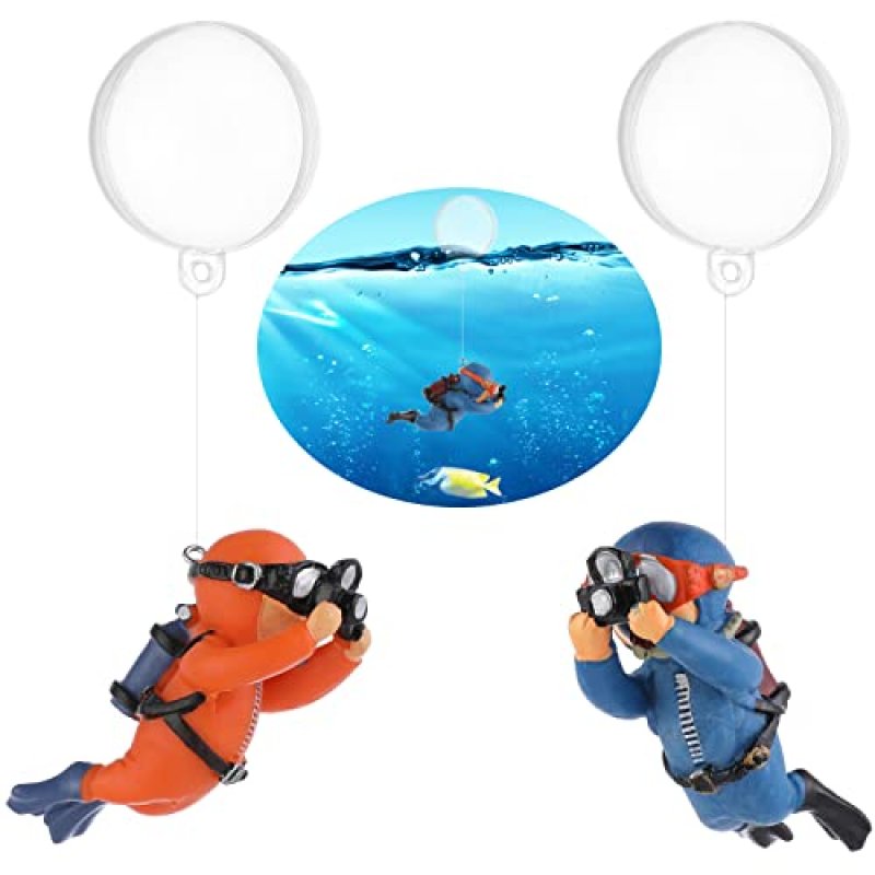 cobee Diver Aquarium Decorations, 2PCS Floating…