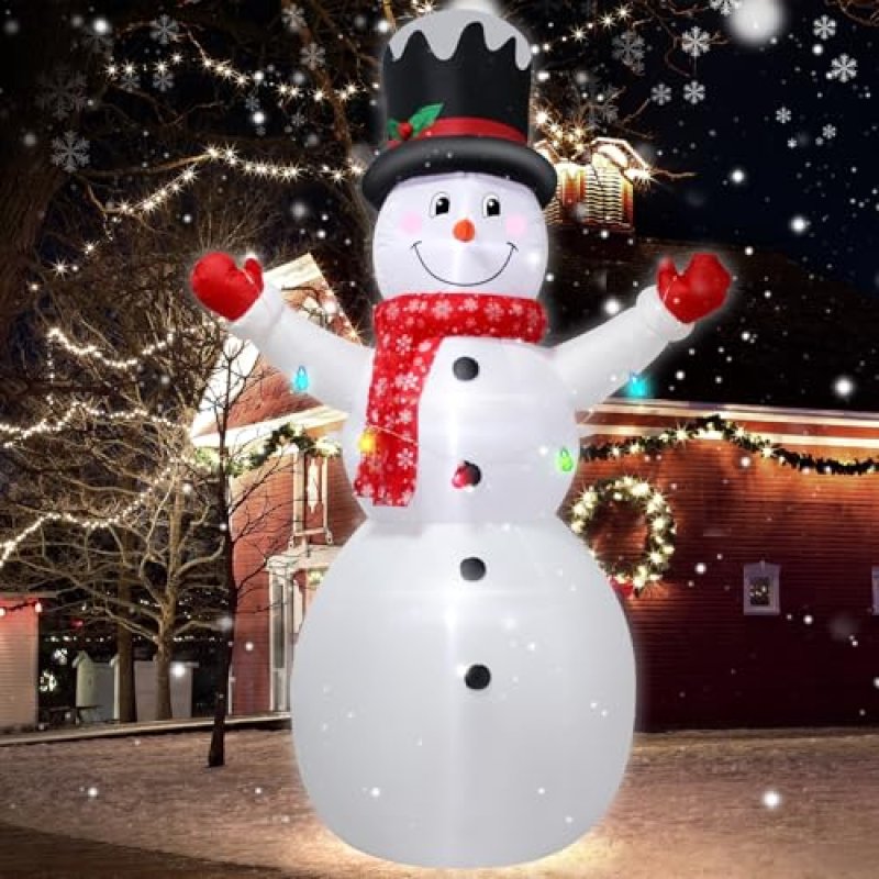Ycolnaefllr Inflatable Snowman
