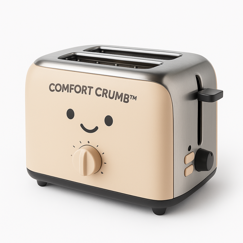 The Comfort Crumb™ Emotional Support Toaster
